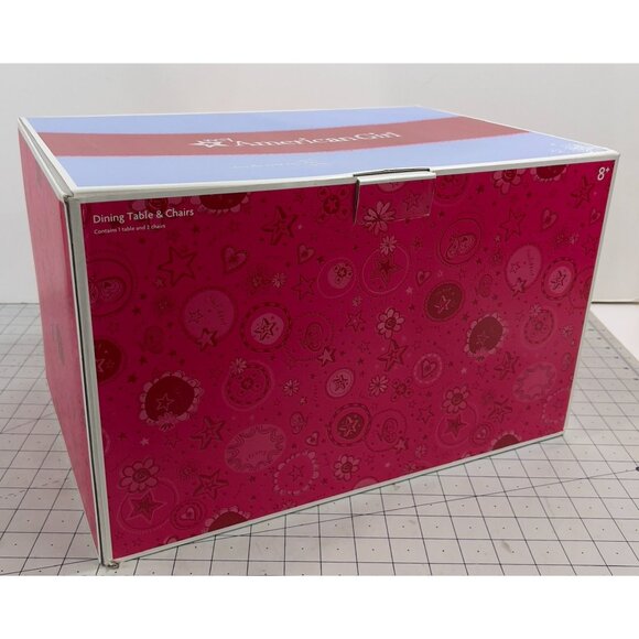 American Girl Doll Dining Table & Chairs Set For 18" Dolls MY AG New In Box NOS - Picture 5 of 7